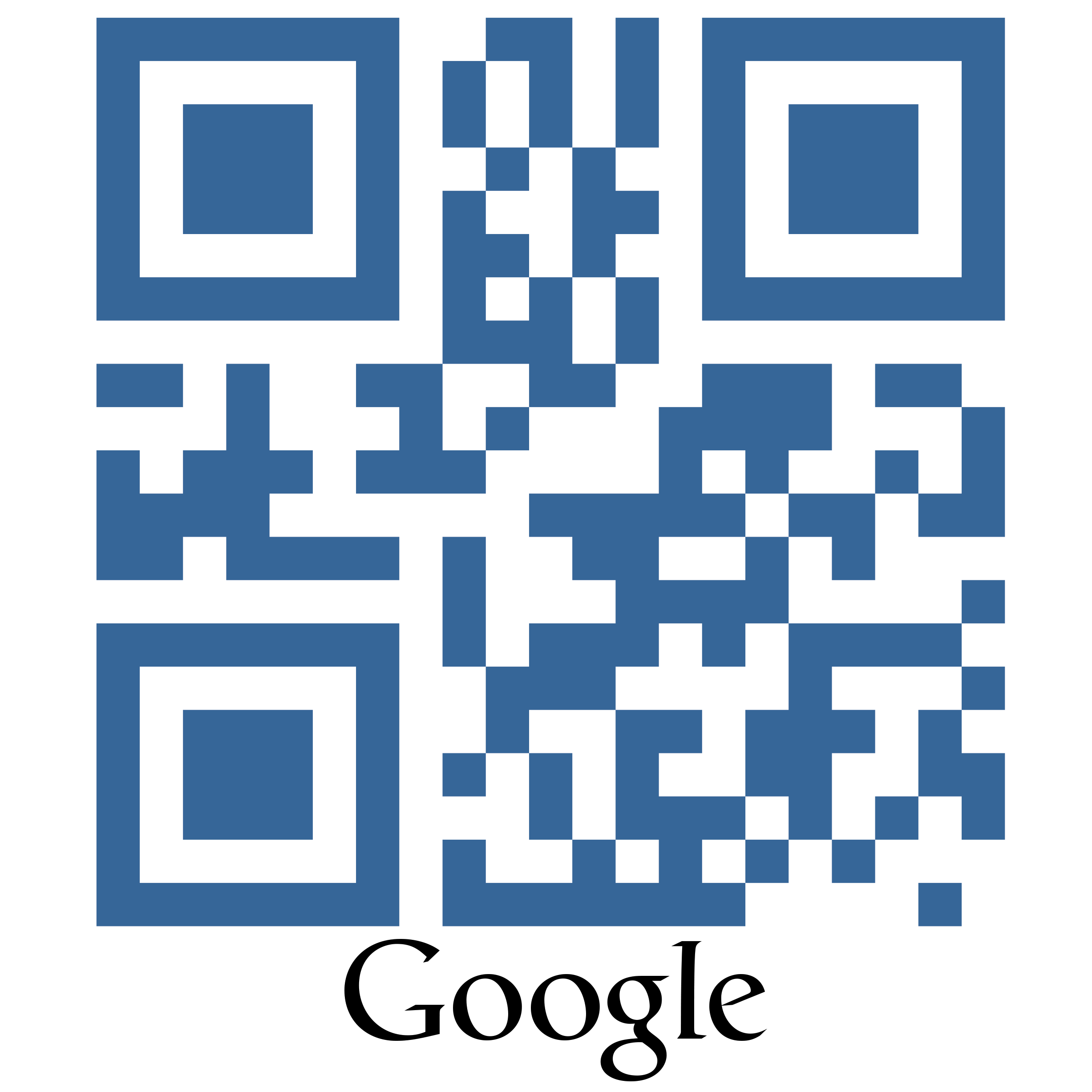 Vanity URL Google Maps QR Code for Central Expressway Optical on Google Maps